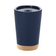   Cana termos, 260 ml, 2502E16309, Everestus, ⌀85 x 120 mm, Polipropilena, Bambus, Albastru dark