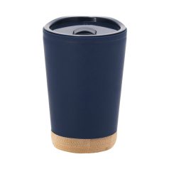   Cana termos, 260 ml, 2502E16309, Everestus, ⌀85 x 120 mm, Polipropilena, Bambus, Albastru dark