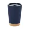 Cana termos, 260 ml, 2502E16309, Everestus, ⌀85 x 120 mm, Polipropilena, Bambus, Albastru dark
