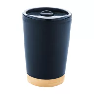   Cana termos, 260 ml, 2502E16309, Everestus, ⌀85 x 120 mm, Polipropilena, Bambus, Albastru dark