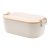 Caserola pranz 1000 ml, 2502E14234, Everestus, 195 x 110 x 70 mm, Polipropilena, Bambus, Natur