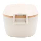 Caserola pranz 1000 ml, 2502E14234, Everestus, 195 x 110 x 70 mm, Polipropilena, Bambus, Natur
