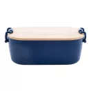 Caserola pranz 1000 ml, 2502E14232, Everestus, 195 x 110 x 70 mm, Polipropilena, Bambus, Albastru dark