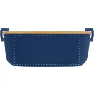 Caserola pranz 1000 ml, 2502E14232, Everestus, 195 x 110 x 70 mm, Polipropilena, Bambus, Albastru dark