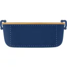 Caserola pranz 1000 ml, 2502E14232, Everestus, 195 x 110 x 70 mm, Polipropilena, Bambus, Albastru dark