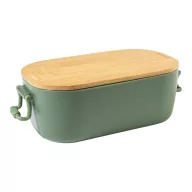   Caserola pentru alimente, 1000 ml, Everestus, 2601E15034, 195x110x70 mm, Polipropilena, Bambus, Verde