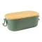 Caserola pentru alimente, 1000 ml, Everestus, 2601E15034, 195x110x70 mm, Polipropilena, Bambus, Verde