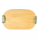 Caserola pentru alimente, 1000 ml, Everestus, 2601E15034, 195x110x70 mm, Polipropilena, Bambus, Verde