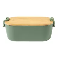   Caserola pentru alimente, 1000 ml, Everestus, 2601E15034, 195x110x70 mm, Polipropilena, Bambus, Verde
