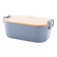   Caserola pranz 1000 ml, 2502E14233, Everestus, 195 x 110 x 70 mm, Polipropilena, Bambus, Gri