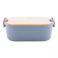   Caserola pranz 1000 ml, 2502E14233, Everestus, 195 x 110 x 70 mm, Polipropilena, Bambus, Gri
