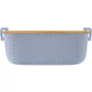 Caserola pranz 1000 ml, 2502E14233, Everestus, 195 x 110 x 70 mm, Polipropilena, Bambus, Gri