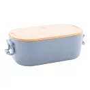 Caserola pranz 1000 ml, 2502E14233, Everestus, 195 x 110 x 70 mm, Polipropilena, Bambus, Gri