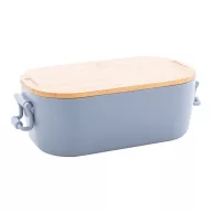   Caserola pranz 1000 ml, 2502E14233, Everestus, 195 x 110 x 70 mm, Polipropilena, Bambus, Gri