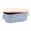 Caserola pranz 1000 ml, 2502E14233, Everestus, 195 x 110 x 70 mm, Polipropilena, Bambus, Gri