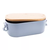   Caserola pranz 1000 ml, 2502E14233, Everestus, 195 x 110 x 70 mm, Polipropilena, Bambus, Gri