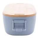 Caserola pranz 1000 ml, 2502E14233, Everestus, 195 x 110 x 70 mm, Polipropilena, Bambus, Gri