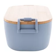   Caserola pranz 1000 ml, 2502E14233, Everestus, 195 x 110 x 70 mm, Polipropilena, Bambus, Gri