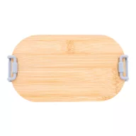   Caserola pranz 1000 ml, 2502E14233, Everestus, 195 x 110 x 70 mm, Polipropilena, Bambus, Gri