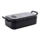 Caserola pranz 1000 ml, 2502E14236, Everestus, 212 x 115 x 60 mm, Polipropilena, Negru