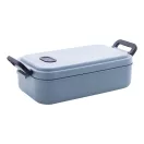 Caserola pranz 1000 ml, 2502E14238, Everestus, 212 x 115 x 60 mm, Polipropilena, Gri