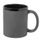 Cana 300 ml, Everestus, 2601E15096, Ø80x95 mm, Ceramica, Gri inchis