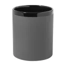 Cana 300 ml, Everestus, 2601E15096, Ø80x95 mm, Ceramica, Gri inchis