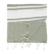   Prosop de plaja, Everestus, 2601E15343, 900x1800 mm, Bumbac, Poliester, Verde