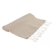   Prosop de plaja, Everestus, 2601E14807, 900x1800 mm, Bumbac, Poliester, Natur