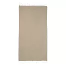 Prosop de plaja, Everestus, 2601E14807, 900x1800 mm, Bumbac, Poliester, Natur