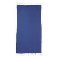   Prosop de plaja, Everestus, 2601E14808, 900x1800 mm, Bumbac, Poliester, Albastru inchis