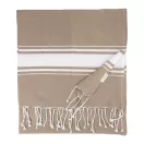 Prosop de plaja, Everestus, 2601E14851, 900x1800 mm, Bumbac, Poliester, Natur