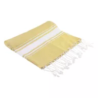   Prosop de plaja, Everestus, 2601E14855, 900x1800 mm, Bumbac, Poliester, Galben