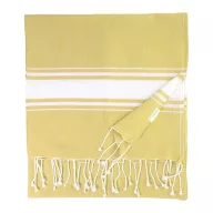   Prosop de plaja, Everestus, 2601E14855, 900x1800 mm, Bumbac, Poliester, Galben