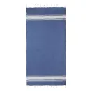 Prosop de plaja, Everestus, 2601E14848, 900x1800 mm, Bumbac, Poliester, Albastru inchis