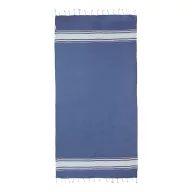   Prosop de plaja, Everestus, 2601E14848, 900x1800 mm, Bumbac, Poliester, Albastru inchis
