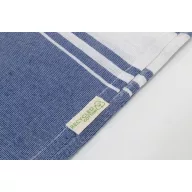   Prosop de plaja, Everestus, 2601E14848, 900x1800 mm, Bumbac, Poliester, Albastru inchis