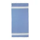 Prosop de plaja, Everestus, 2601E14850, 900x1800 mm, Bumbac, Poliester, Albastru deschis