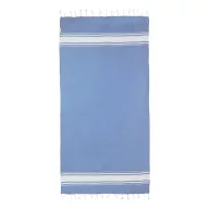   Prosop de plaja, Everestus, 2601E14850, 900x1800 mm, Bumbac, Poliester, Albastru deschis