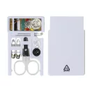 Trusa compacta de cusut pentru calatorie, Everestus, 2601E15120, 90x55x7 mm, Polistiren, Poliester, Alb