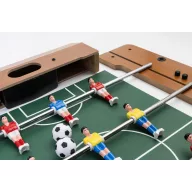   Joc mini fotbal, Everestus, 2601E14966, 510x310x96 mm, Lemn, Natur