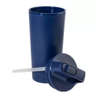   Cana termos, Everestus, 2610E19318, 470 ml, Ø90x224 mm, Polipropilena, ABS, Albastru