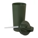 Cana termos, Everestus, 2610E19319, 470 ml, Ø90x224 mm, Polipropilena, ABS, Verde