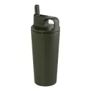 Cana termos, Everestus, 2610E19319, 470 ml, Ø90x224 mm, Polipropilena, ABS, Verde