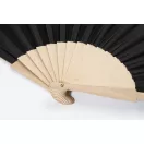 Evantai de mana, Everestus, 2601E15307, 420x220 mm, Poliester, Lemn, Negru