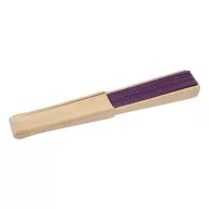   Evantai de mana, Everestus, 2601E15311, 420x220 mm, Poliester, Lemn, Violet