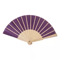   Evantai de mana, Everestus, 2601E15311, 420x220 mm, Poliester, Lemn, Violet