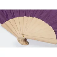   Evantai de mana, Everestus, 2601E15311, 420x220 mm, Poliester, Lemn, Violet