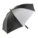 Umbrela de ploaie, rezistenta la vant, Everestus, 2601E15212, Manuala, Maner Drept, Ø1120x920 mm, EVA, Fibra de sticla, Negru