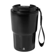   Cana termos 350 ml, Everestus, 2601E14804, Ø87x142 mm, Otel, Polipropilena, Negru